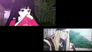 Touhou Guilty Gear -Strive- Opening movie Parody and original (Comparison)