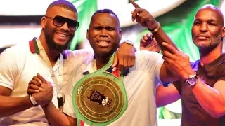 Adonis Stevenson makes shocking appearance at WBC convention! Joined by B-Hop & Badou Jack