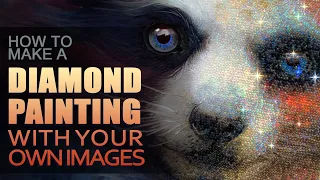 Diamond Painting: how to create your own custom patterns in Photoshop