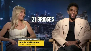 Chat With the Stars:  Sienna Miller, Chadwick Boseman "21 Bridges"