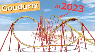 GOUDURIX built in 2023 POV | Parc Astérix | Vekoma MK-1011 TILT-Coaster | NoLimits 2 FVD Concept |