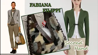 ВСЕ ЧАЩЕ СТАЛА ВСТРЕЧАТЬ В СЕКОНД ХЕНД БРЕНДЫ ПРЕМИУМ КЛАССА / FABIANA FILIPPI   / BURBERRY