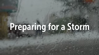 Safety Tips: Preparing for a Storm