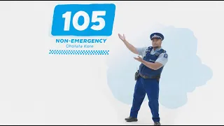 Non Emergency Number - It's 105!