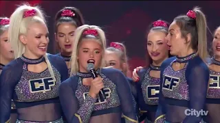 The Cheerforce WolfPack Golden Girls Canada's Got Talent