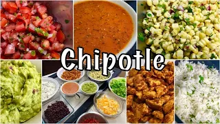 Making EVERYTHING that I order from Chipotle