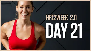 Chest & Shoulders SUPERSETS Workout // Day 21 HR12WEEK 2.0