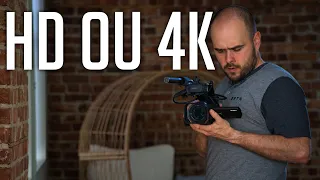 Devrais-tu filmer en HD ou en 4K?