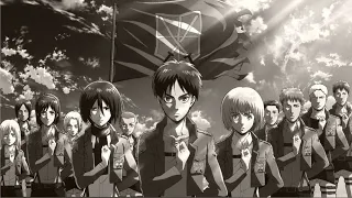 ATTACK ON TITAN Opening Song GUREN NO YUMIYA|| With Lyrics