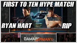 Ryan Hart vs RIP | Damagermany 2019 | First to 10 Tekken 7 Kazuya vs Law