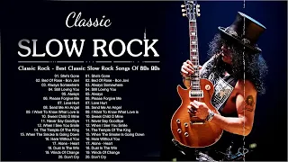 Best Slow Rock Ballads 80s, 90s Scorpions, Aerosmith, Bon Jovi, White Lion, Ledzeppelin, The Eagles