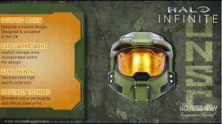 Halo Infinite Master Chief Helmet Box | Nemesis Now