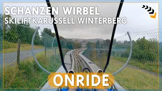 Schanzen Wirbel - Skiliftkarussell Winterberg | Wiegand | Alpine Coaster Gen 1 | POV