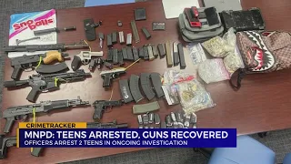 MNPD: Teens arrested, guns recovered