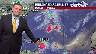 Tropical Storm Philippe expected to become a hurricane