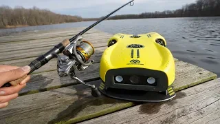 Underwater DRONE!! Helps me catch GIANT FISH!