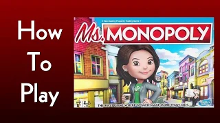 How To Play Ms. Monopoly Board Game By Hasbro