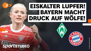 SV Werder Bremen – FC Bayern München | Frauen-Bundesliga, 13. Spieltag Saison 2022/23 | sportstudio