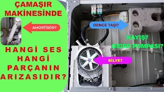 Çamaşır Makinesi Sesinden Arıza Tespiti Nasıl Yapılır