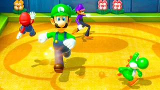 Mario Party Superstars – 4 Player Minigames (Master Difficulty) | Mario vs Wario vs Waluigi vs Yoshi