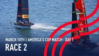 36th America's Cup | Race 2