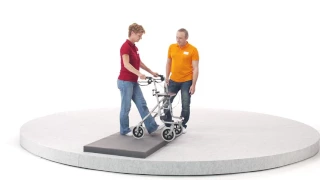 Rollator richtig benutzen