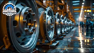 Car Wheels Mass Production Process | Amazing Manufacturing & Industry Process