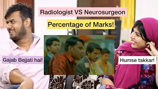 Radiologist VS Neurosurgeon! | Percentage Of Marks? | Dr.Amir AIIMS | Dr.Iram Pasha #doctors