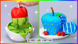 😱 SHOCKING STORYTIME 🌶 Top Delicious 3D Fondant Fruit Cake You Never Seen Cake Ideas