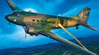 AC-47 Spooky Gunship Tour (Modified Douglas DC3 C47) at EAA Oshkosh Airventure