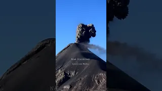 Volcan de Fuego eruption in Guatemala