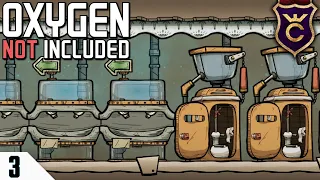 ИДЕАЛЬНЫЙ ТУАЛЕТ 🧻 Oxygen Not Included Прохождение #3