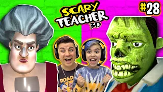 WE TURNED HIM INTO A MONSTER (Scary Teacher 3D) SCARY TALE ENDING
