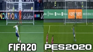 FIFA 20 VS PES 2020: Penalty Kicks (FIFA 20 vs PES 20 Gameplay)