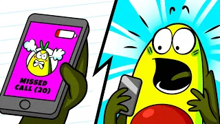 MY GIRLFRIEND IS CRAZY | Unlucky Vegetables Get Into Funny Awkward Situations by Avocado Family