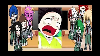 Bnha /mha react to female y/n as mitsuri kanroji ships boys x fem y/n.