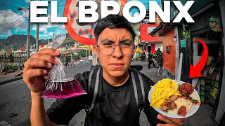 COMIENDO LA COMIDA DEL BRONX DE BOGOTA COLOMBIA / C4RNE DE HUM4NO ? /EL COMBINADO