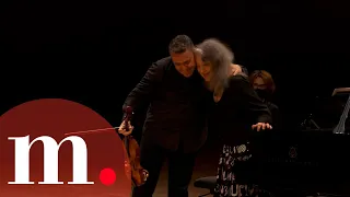 Martha Argerich and Maxim Vengerov perform Kreisler's Schön Rosmarin