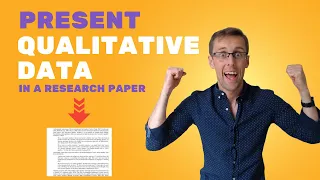 How To Present Qualitative Data In Research Papers