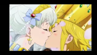 Meliodas kisses Elizabeth Movie final ending