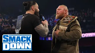 Brock Lesnar comes face-to-face with Roman Reigns: SmackDown, Jan. 7, 2022