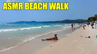 Thailand Beach Walk (ASMR) on Koh Samet (Sai Kaew Beach)