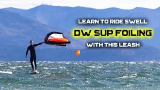 Learn to ride swell Downwind SUP foiling with this leash