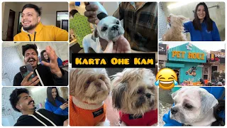 Ajj Scooby Da Mundan Krwata 😂😂 | Kya Se Kya Ho Gye Dekhte Dekhte🤭😂  || Ankush Thakur || (vlog-4)