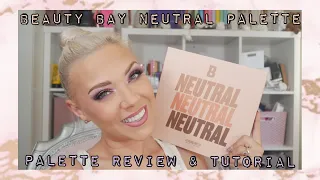 NEW PALETTE REVIEW! | BEAUTY BAY NEUTRAL | REVIEW & TUTORIAL | TIKTOK SHOP BARGAIN!