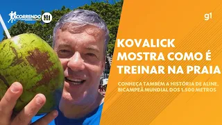 Kovalick: "Não é fácil correr com esse calorão" I Correndo com o Hora 1