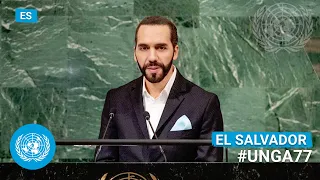 (Español) 🇸🇻 El Salvador - President Addresses United Nations General Debate, 77th Session | #UNGA