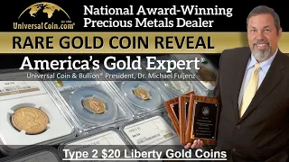 Type 2 $20 Liberty Gold Coins