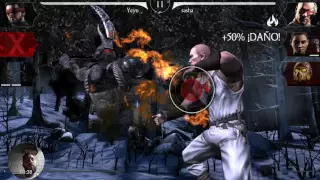 Mortal Kombat X on Samsung Galaxy S7 + Frontal cam recording HD