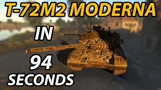 The T-72M2 MODERNA in 94 SECONDS - Shorts Review